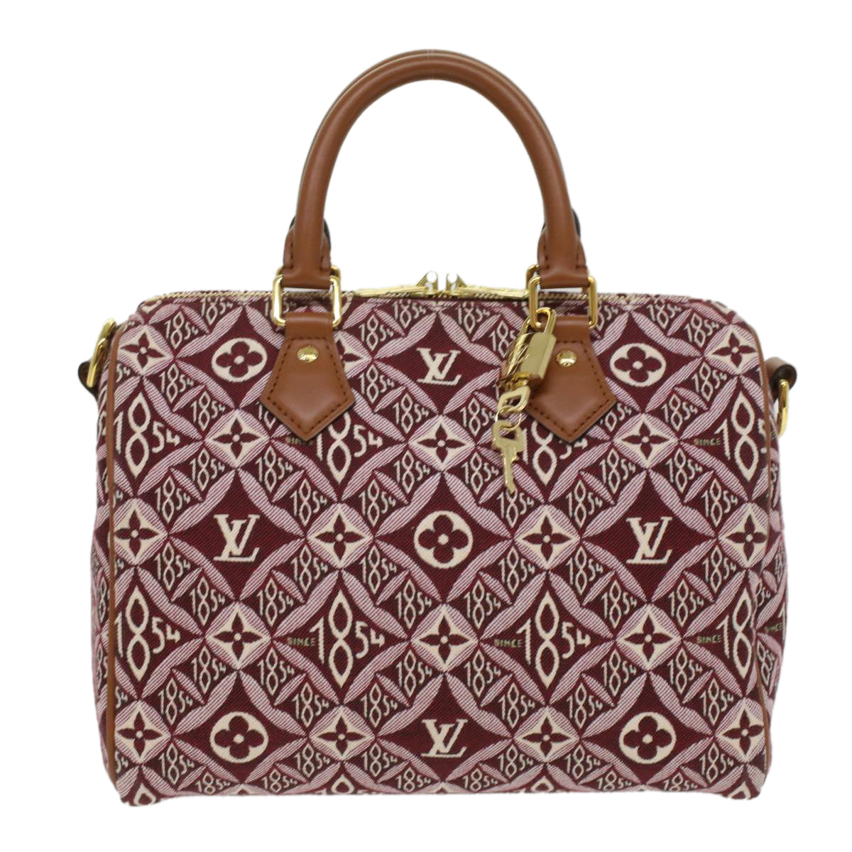 LOUIS VUITTON Jaguar Bandouliere 25 Hand Bag Since 1854 Bordeaux M57231 bs3638A