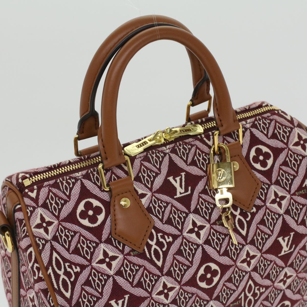 LOUIS VUITTON Jaguar Bandouliere 25 Hand Bag Since 1854 Bordeaux M57231 bs3638A