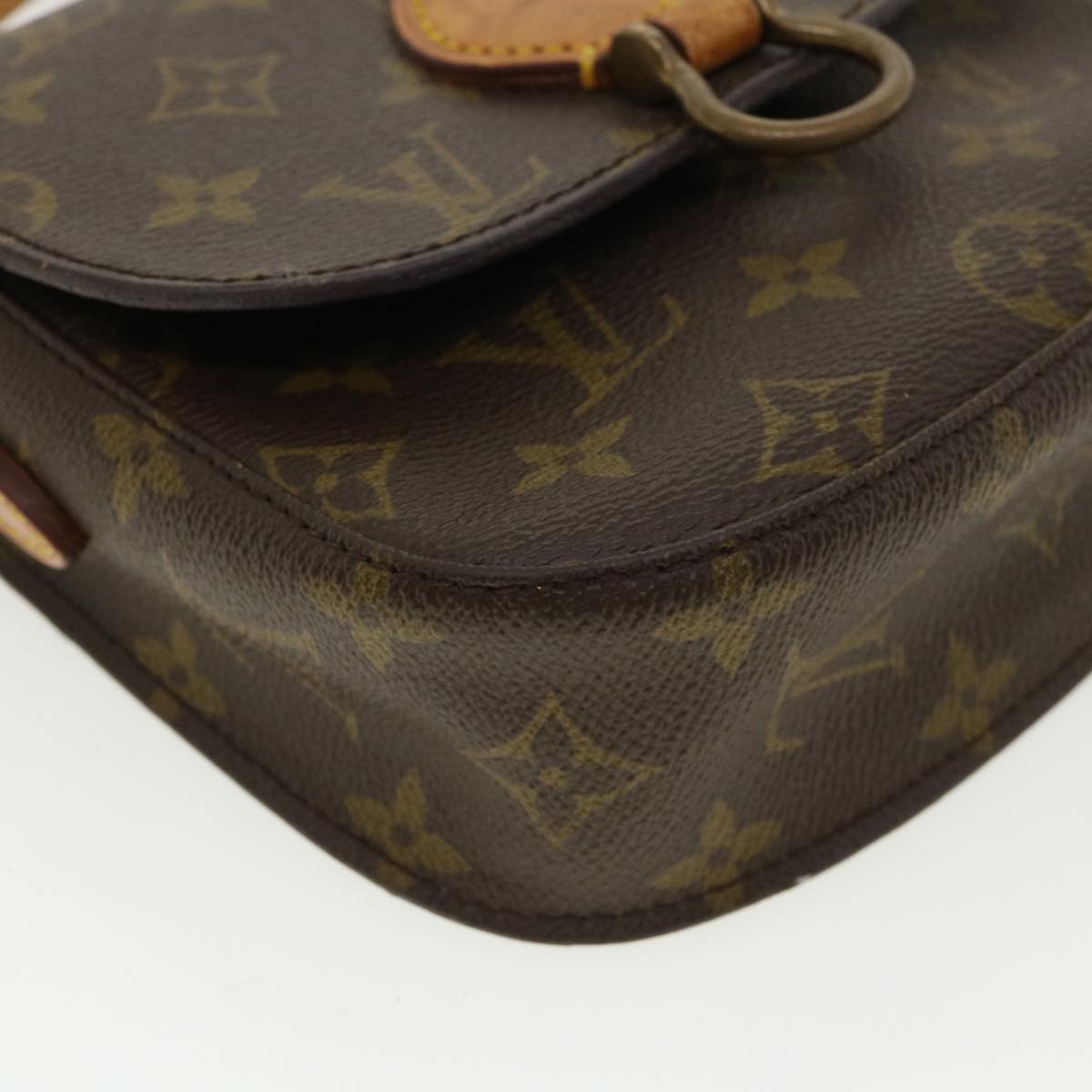 LOUIS VUITTON Monogram Saint Cloud PM Shoulder Bag Vintage M51244 LV bs3664