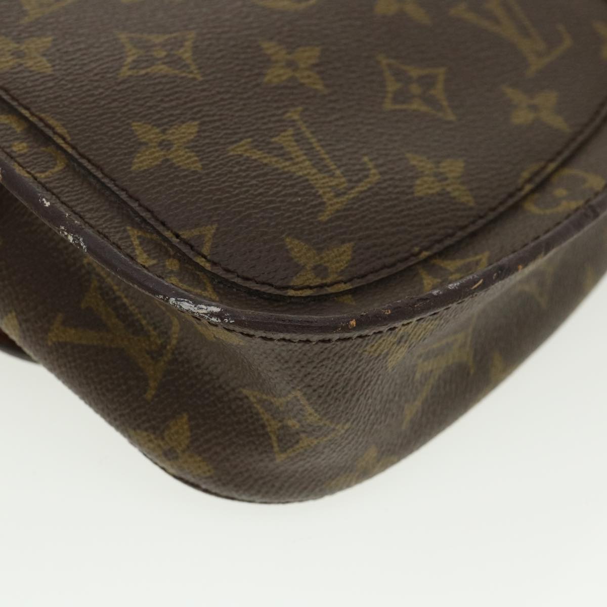 LOUIS VUITTON Monogram Saint Cloud PM Shoulder Bag Vintage M51244 LV bs3664