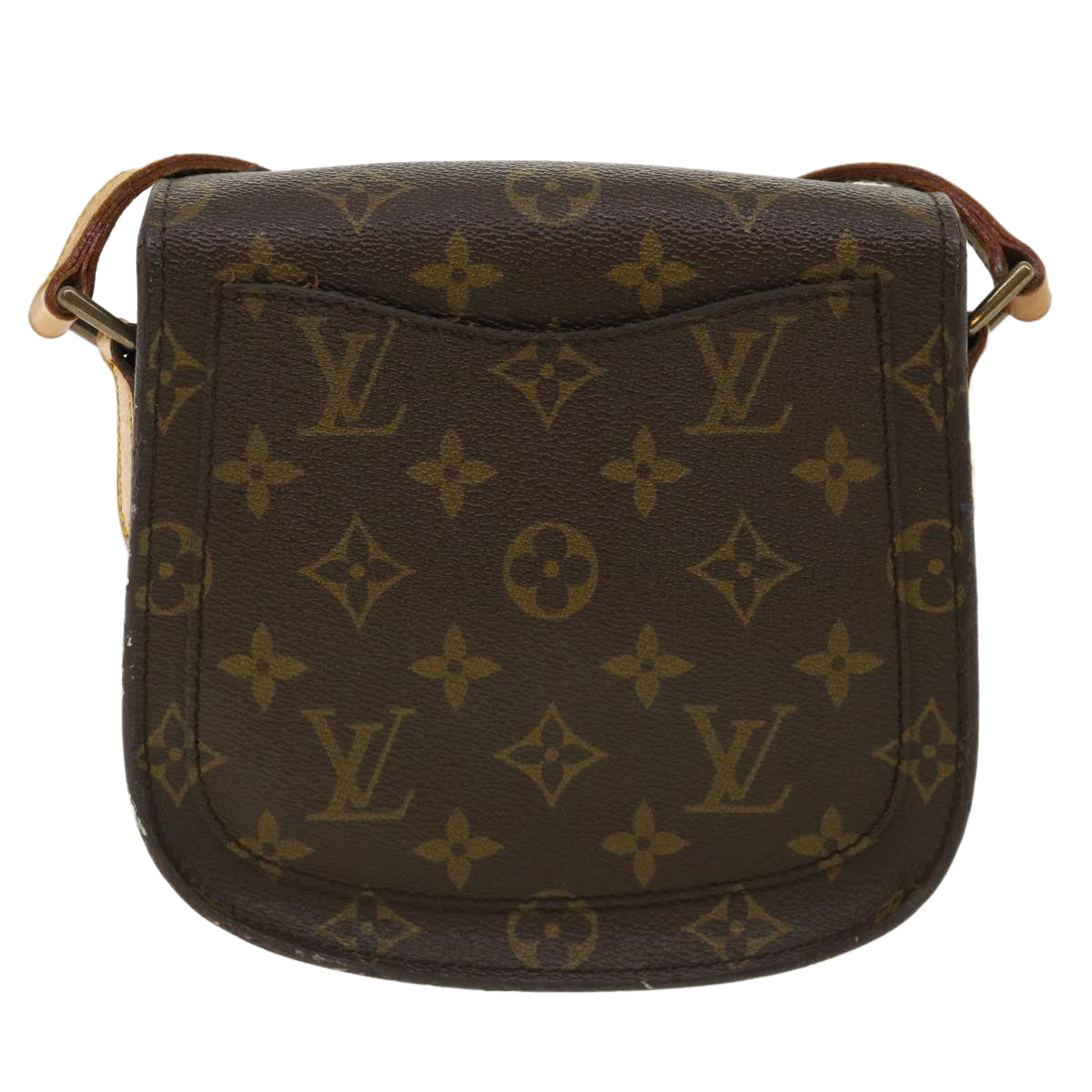 LOUIS VUITTON Monogram Saint Cloud PM Shoulder Bag Vintage M51244 LV bs3664