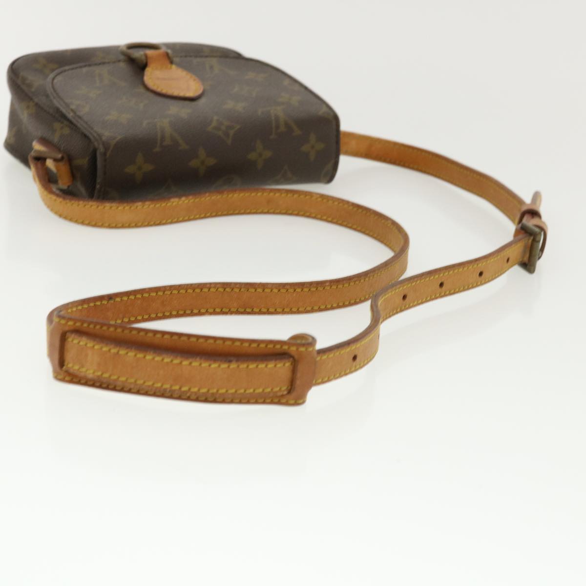 LOUIS VUITTON Monogram Saint Cloud PM Shoulder Bag Vintage M51244 LV bs3664