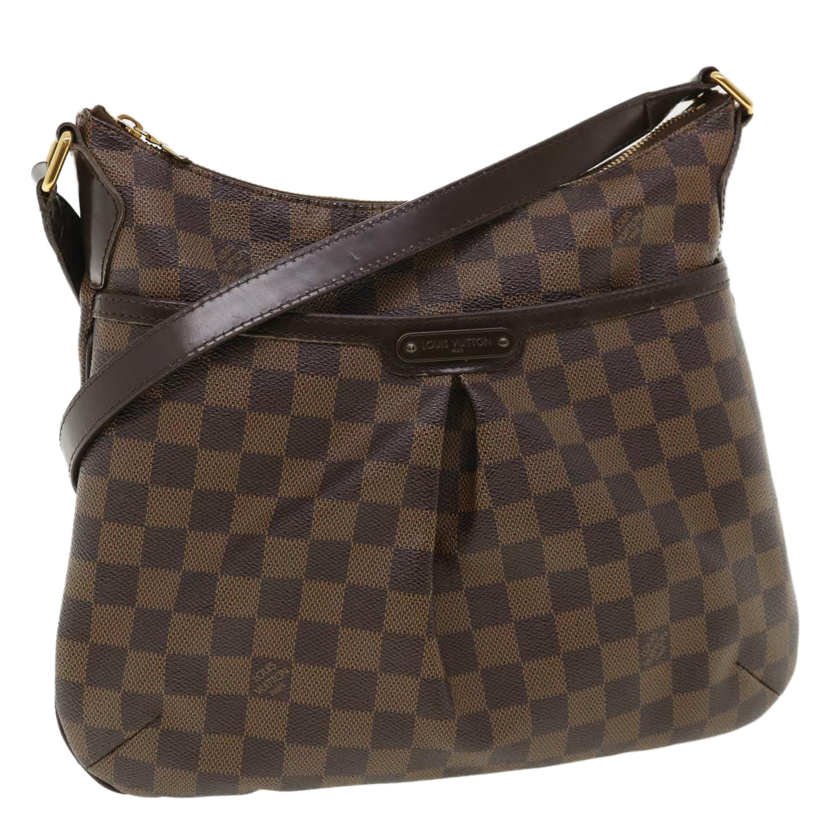 LOUIS VUITTON Damier Ebene Bloomsbury PM Shoulder Bag N42251 LV bs3679