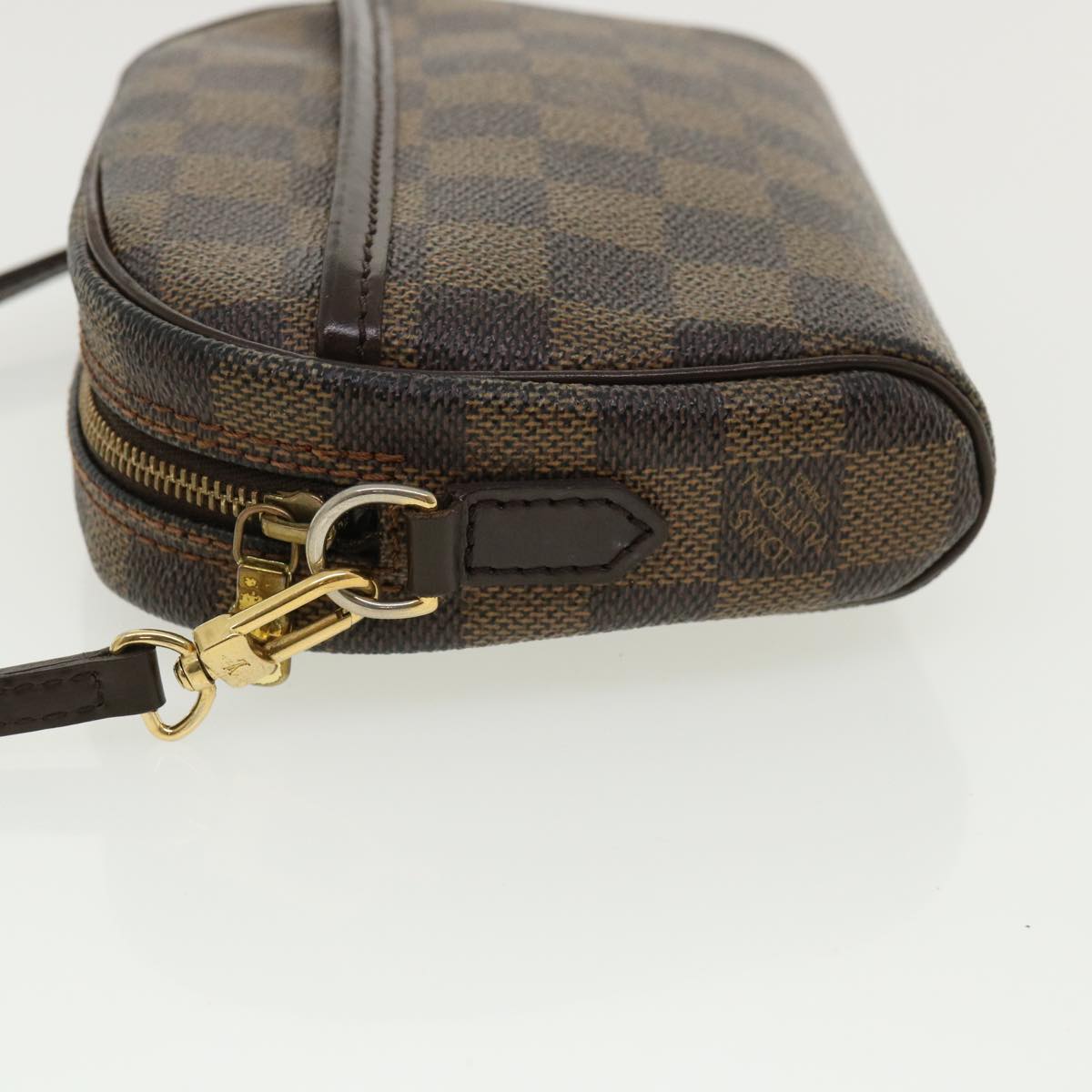 LOUIS VUITTON Damier Ebene Pochette Ipanema Shoulder Bag N51296 LV bs3684