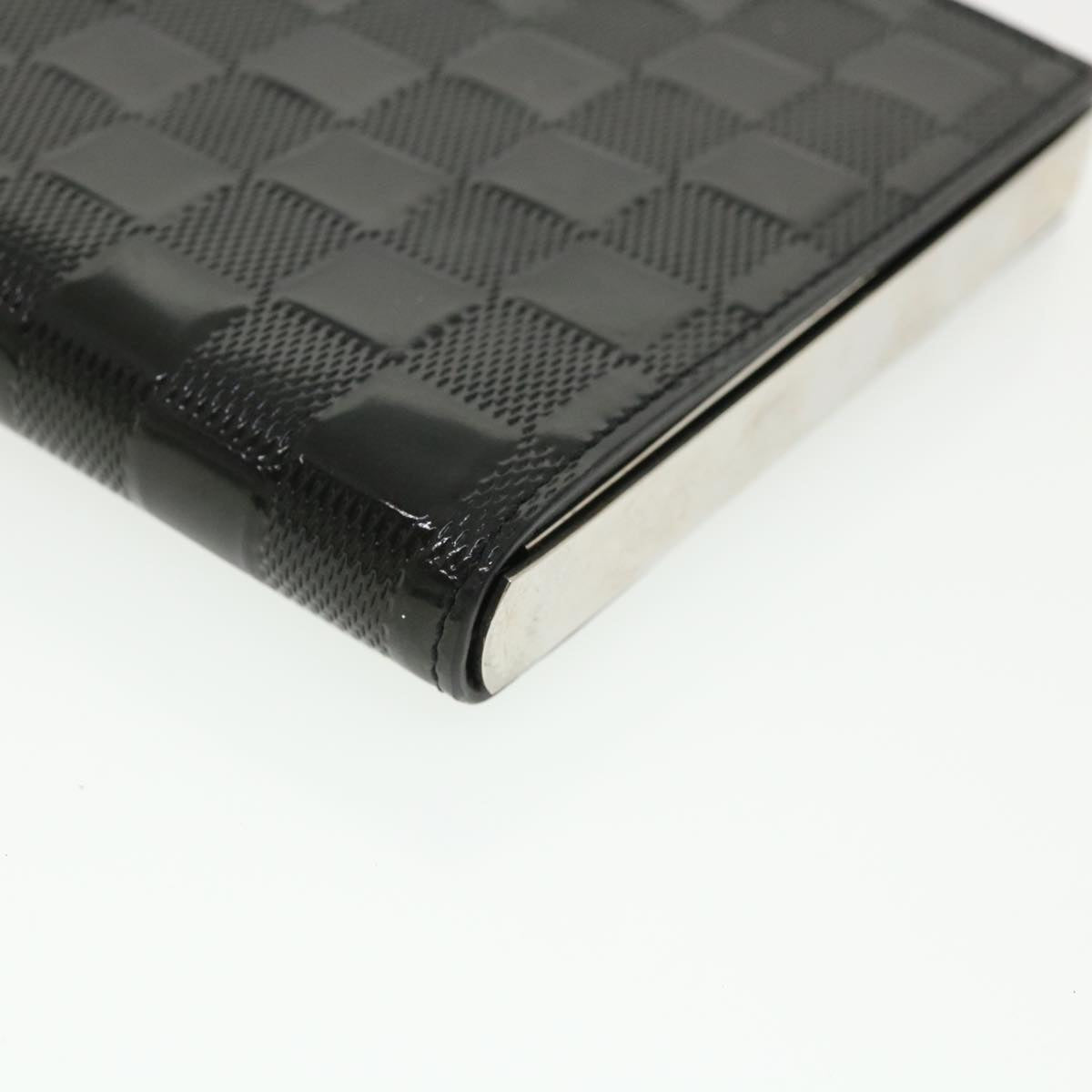 LOUIS VUITTON Damier Vernis Ange MM Hand Bag Black M92106 LV bs3726