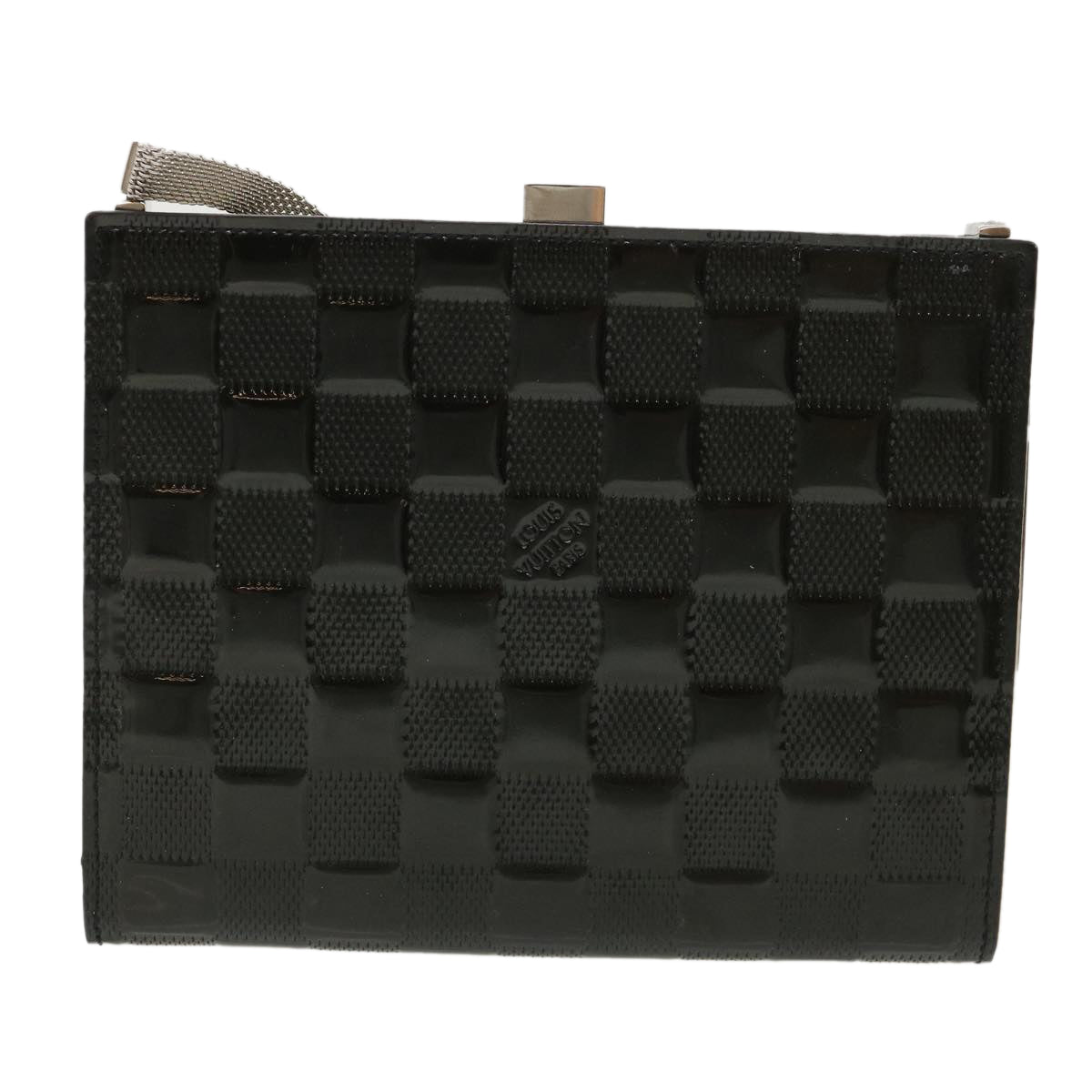 LOUIS VUITTON Damier Vernis Ange MM Hand Bag Black M92106 LV bs3726