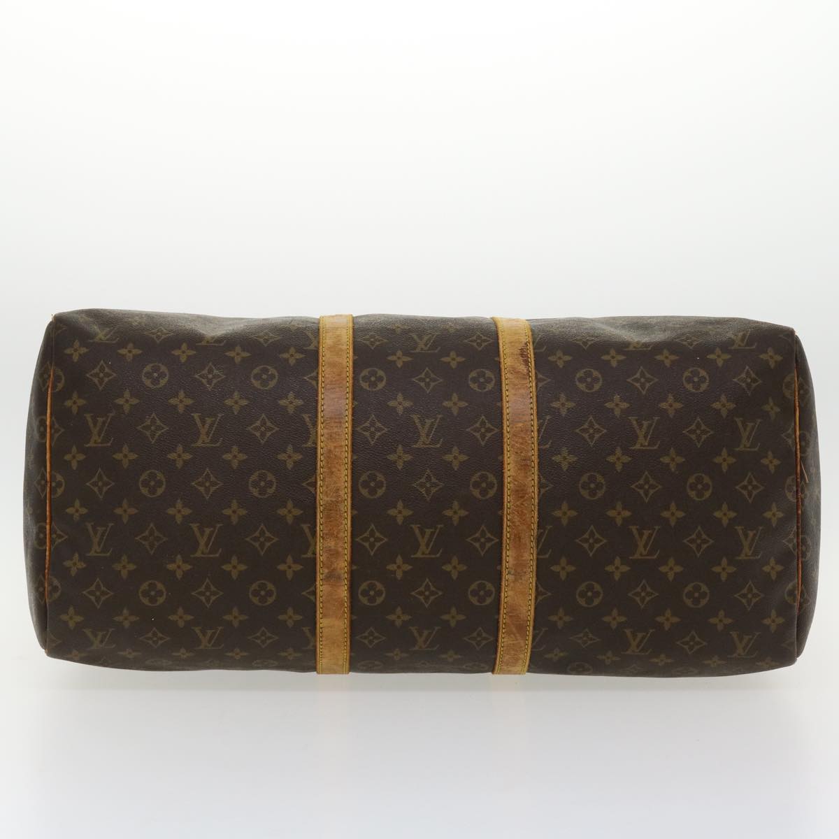 LOUIS VUITTON Monogram Keepall 55 Boston Bag M41424 LV bs3760