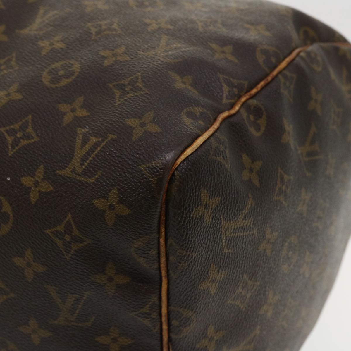 LOUIS VUITTON Monogram Keepall 55 Boston Bag M41424 LV bs3760