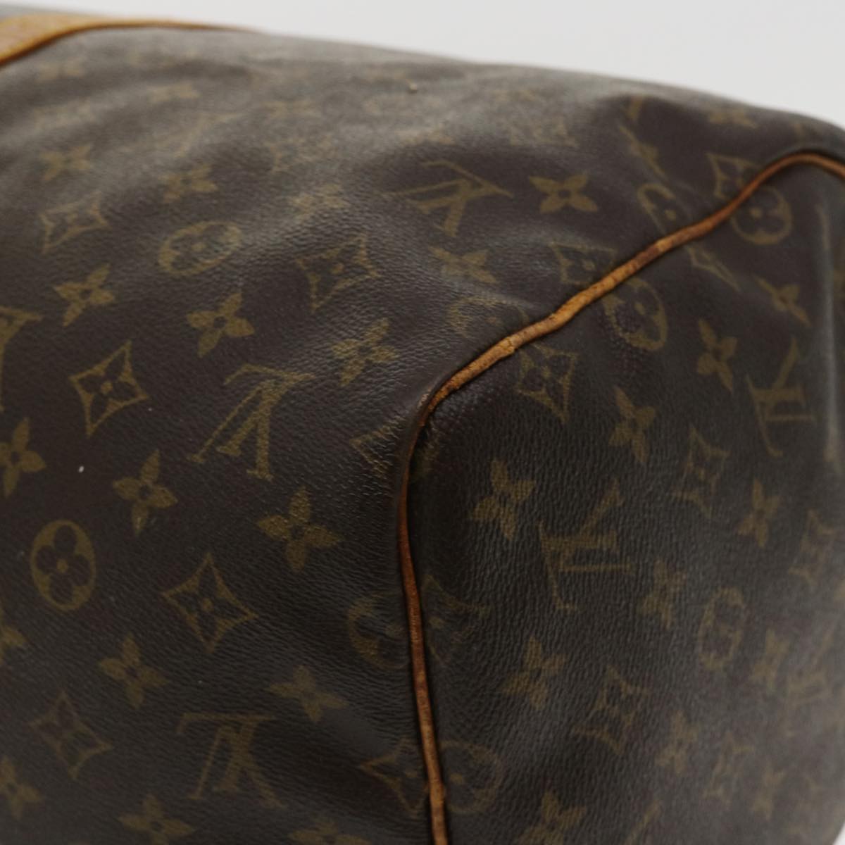 LOUIS VUITTON Monogram Keepall 55 Boston Bag M41424 LV bs3760