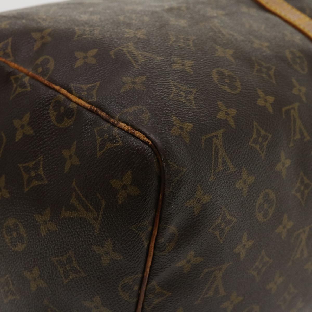 LOUIS VUITTON Monogram Keepall 55 Boston Bag M41424 LV bs3760