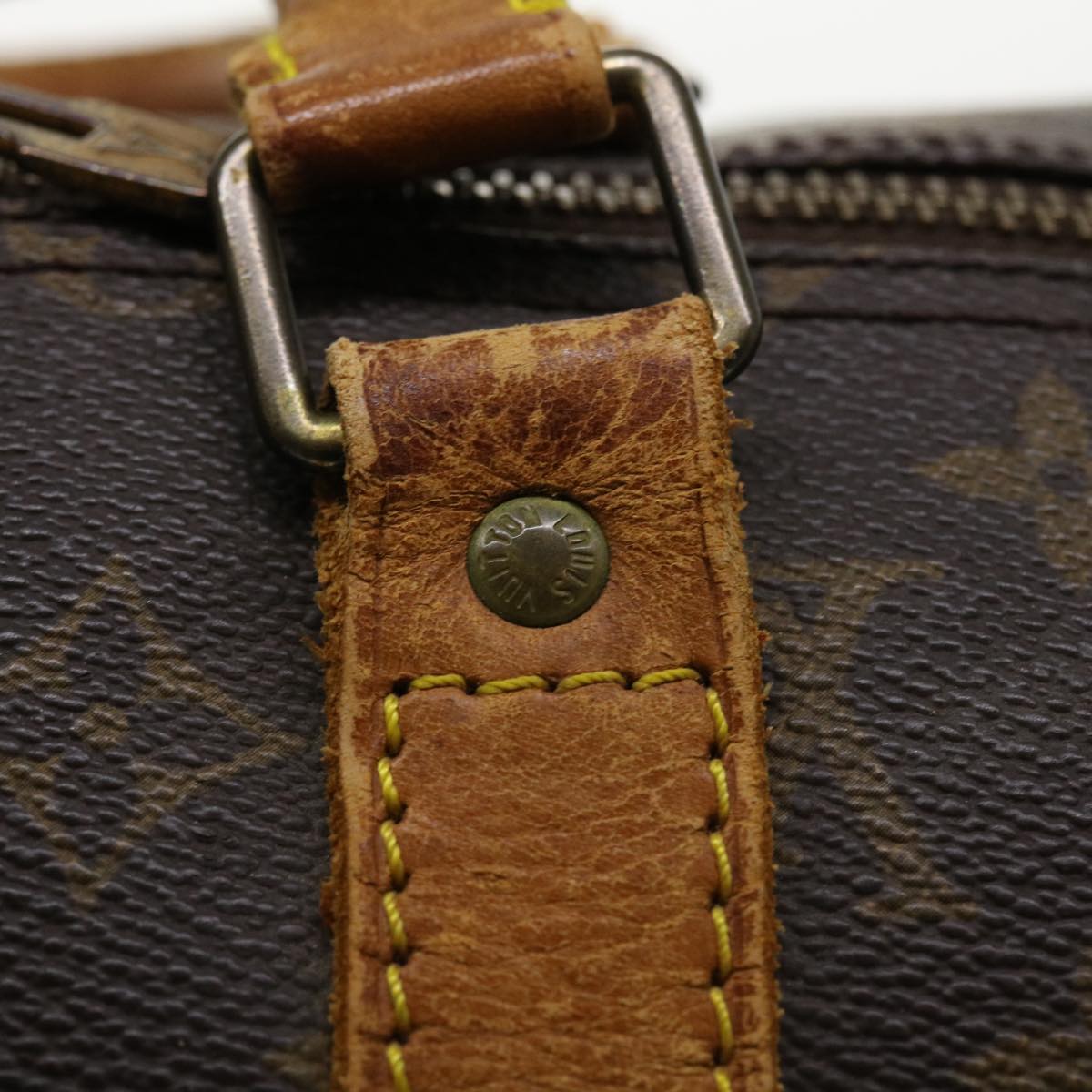 LOUIS VUITTON Monogram Keepall 55 Boston Bag M41424 LV bs3760