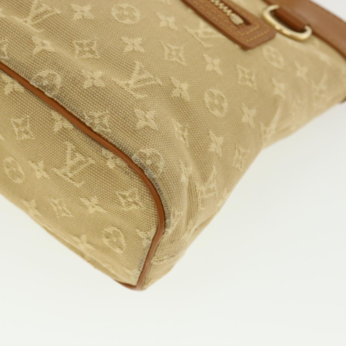LOUIS VUITTON Monogram Mini Lucille PM Hand Bag Beige M92684 LV bs3768