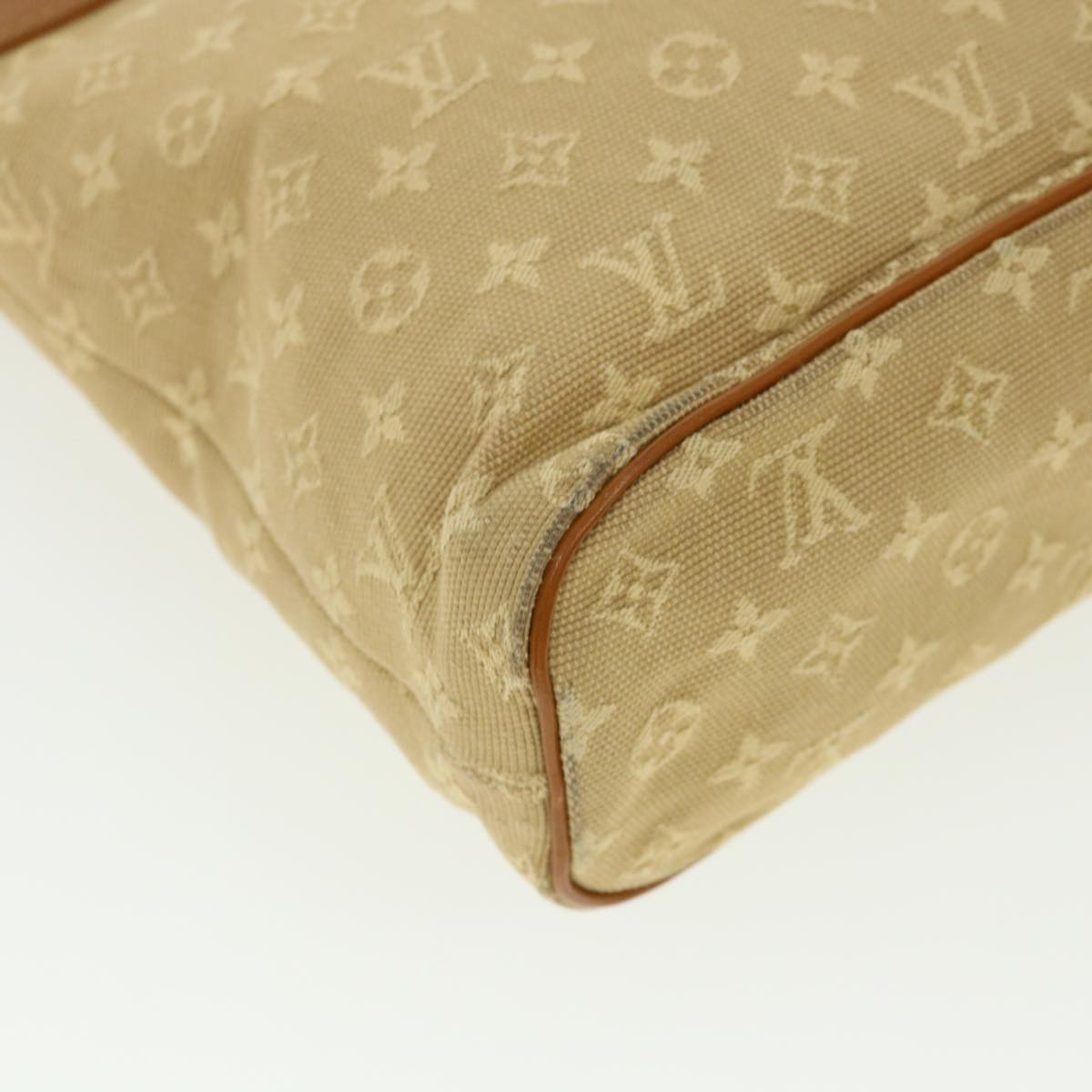 LOUIS VUITTON Monogram Mini Lucille PM Hand Bag Beige M92684 LV bs3768