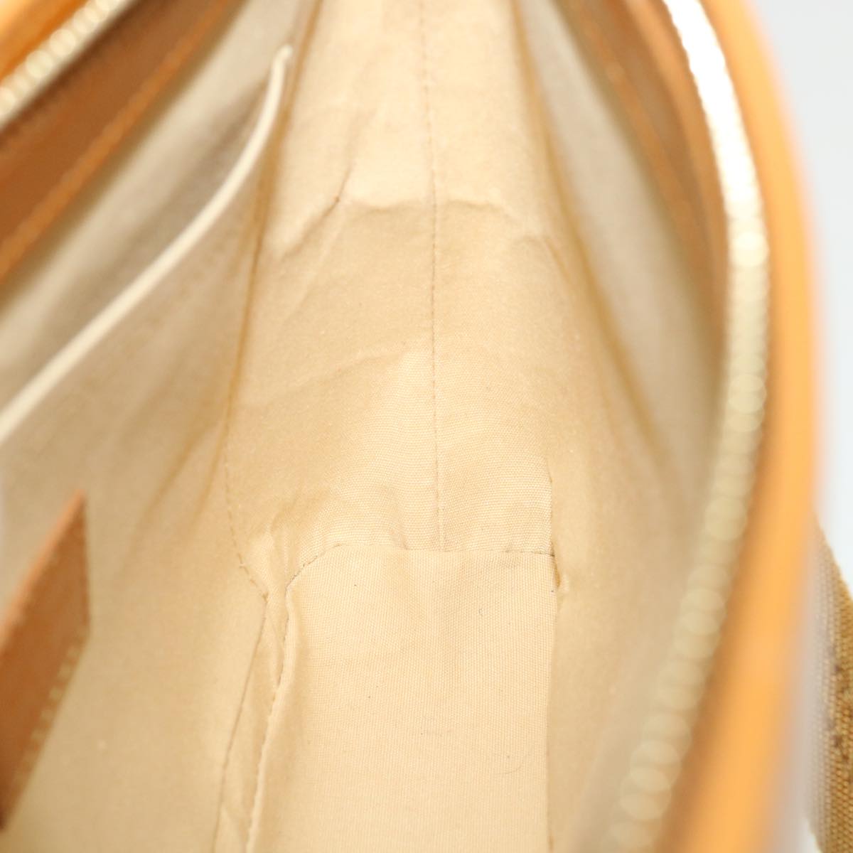 LOUIS VUITTON Monogram Mini Lucille PM Hand Bag Beige M92684 LV bs3768