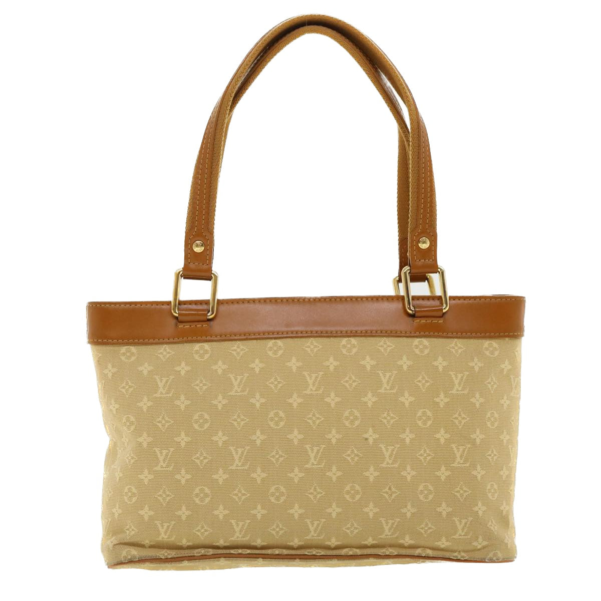 LOUIS VUITTON Monogram Mini Lucille PM Hand Bag Beige M92684 LV bs3768