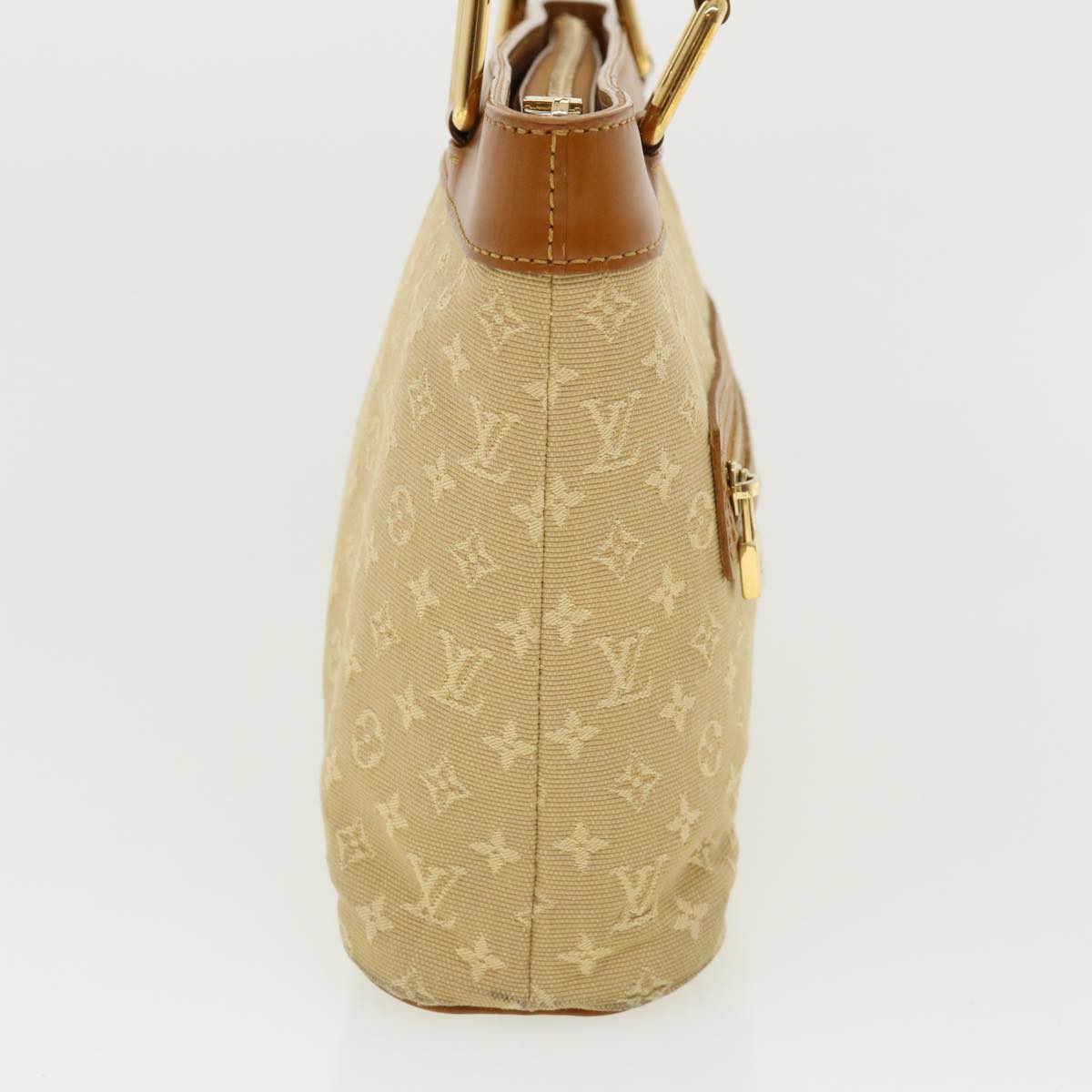 LOUIS VUITTON Monogram Mini Lucille PM Hand Bag Beige M92684 LV bs3768
