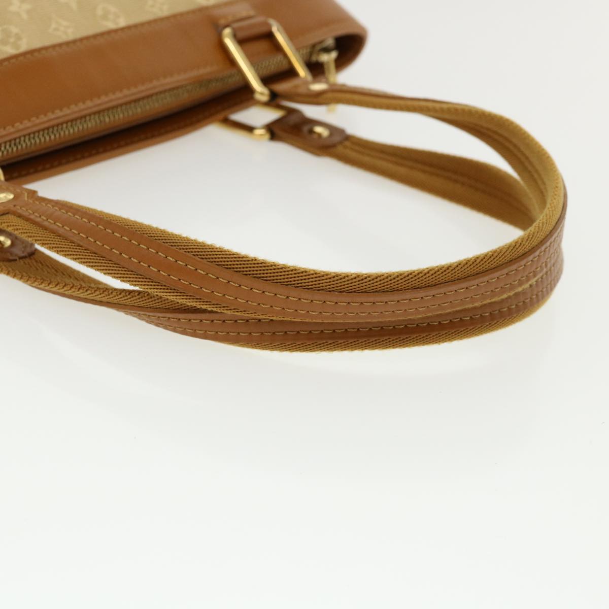 LOUIS VUITTON Monogram Mini Lucille PM Hand Bag Beige M92684 LV bs3768