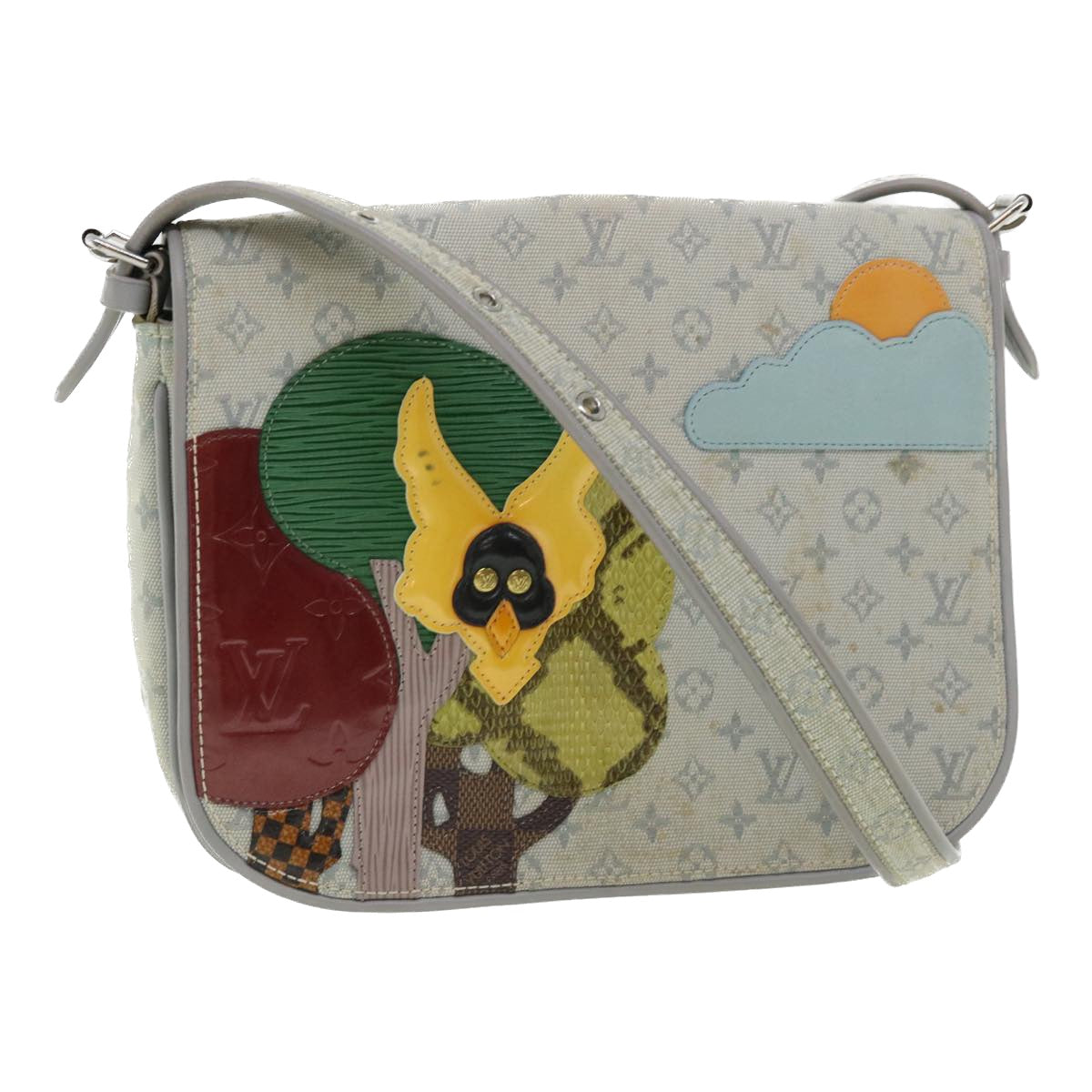 LOUIS VUITTON Monogram Mini Musette Comte De Fe Shoulder Bag M92279 bs3773