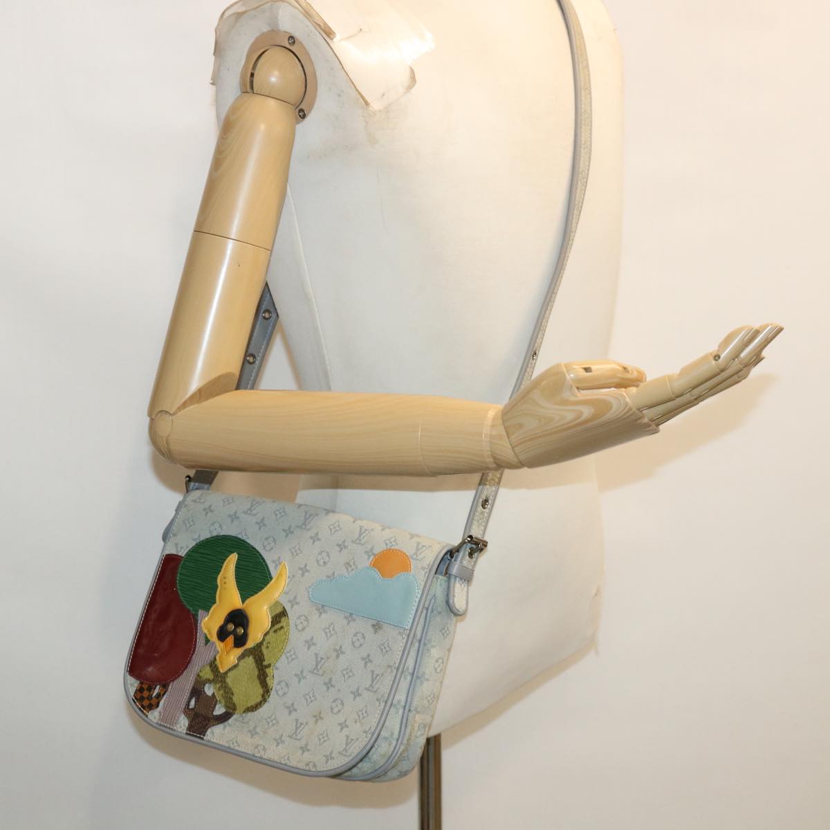 LOUIS VUITTON Monogram Mini Musette Comte De Fe Shoulder Bag M92279 bs3773