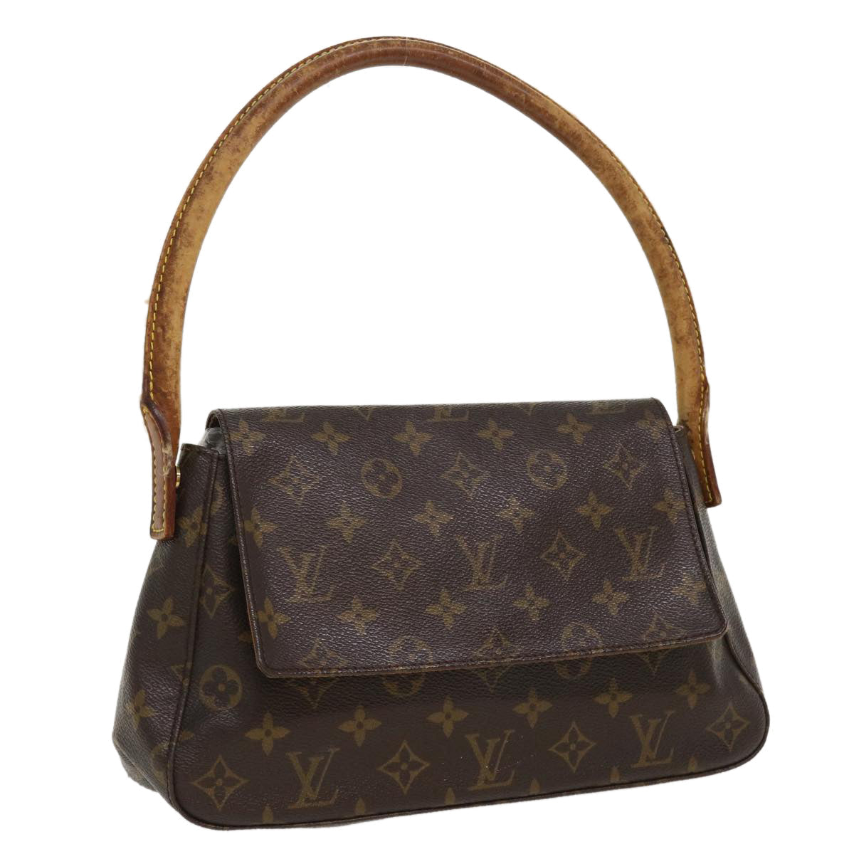 LOUIS VUITTON Monogram Mini Looping Shoulder Bag M51147 LV bs3806