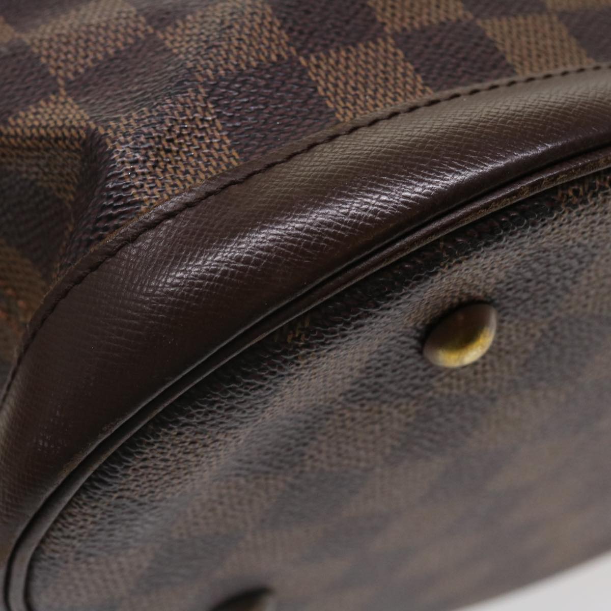 LOUIS VUITTON Damier Ebene Marais Shoulder Bag N42240 LV bs3895