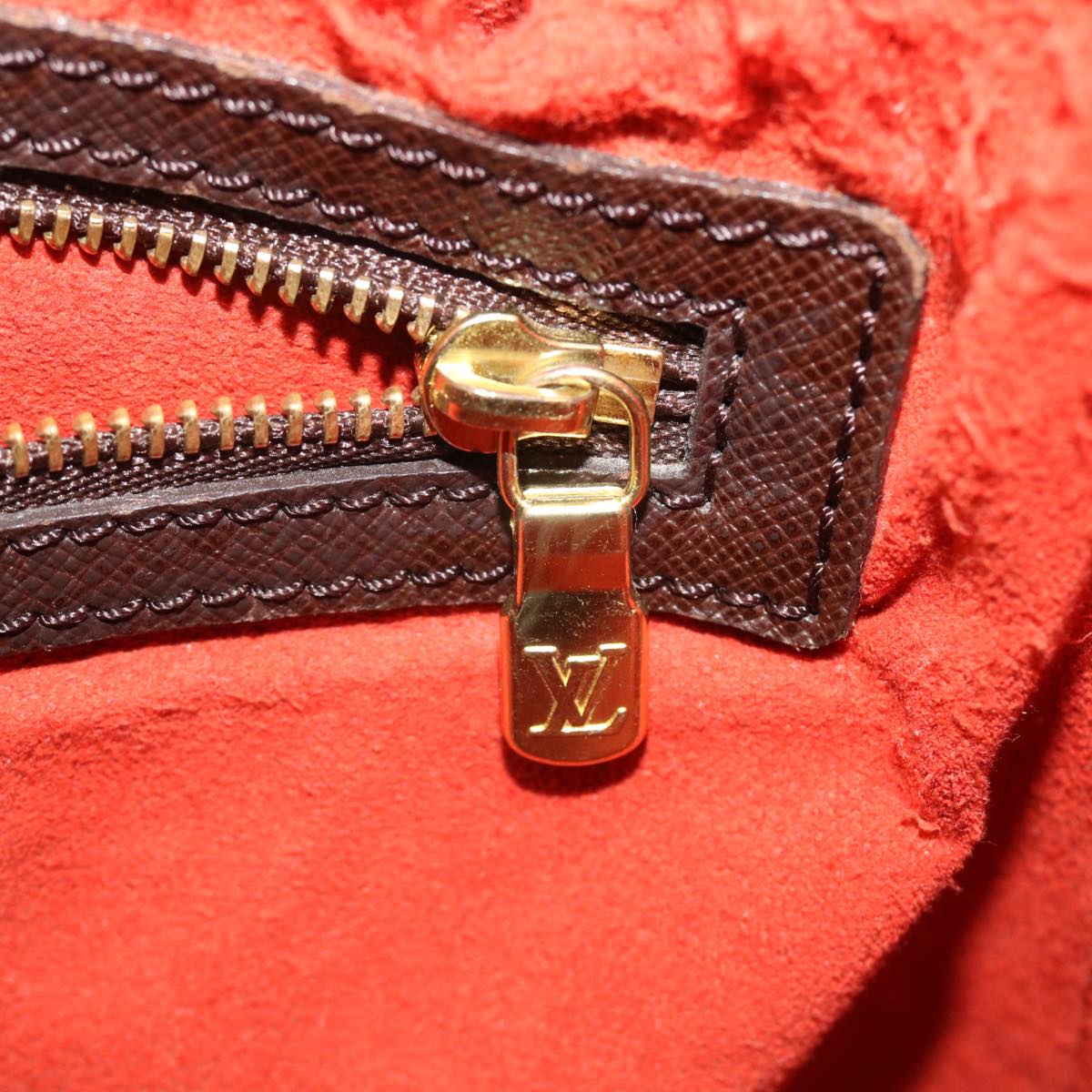 LOUIS VUITTON Damier Ebene Marais Shoulder Bag N42240 LV bs3895