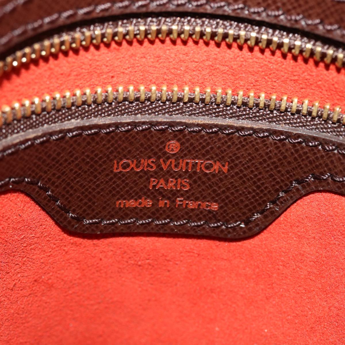 LOUIS VUITTON Damier Ebene Marais Shoulder Bag N42240 LV bs3895