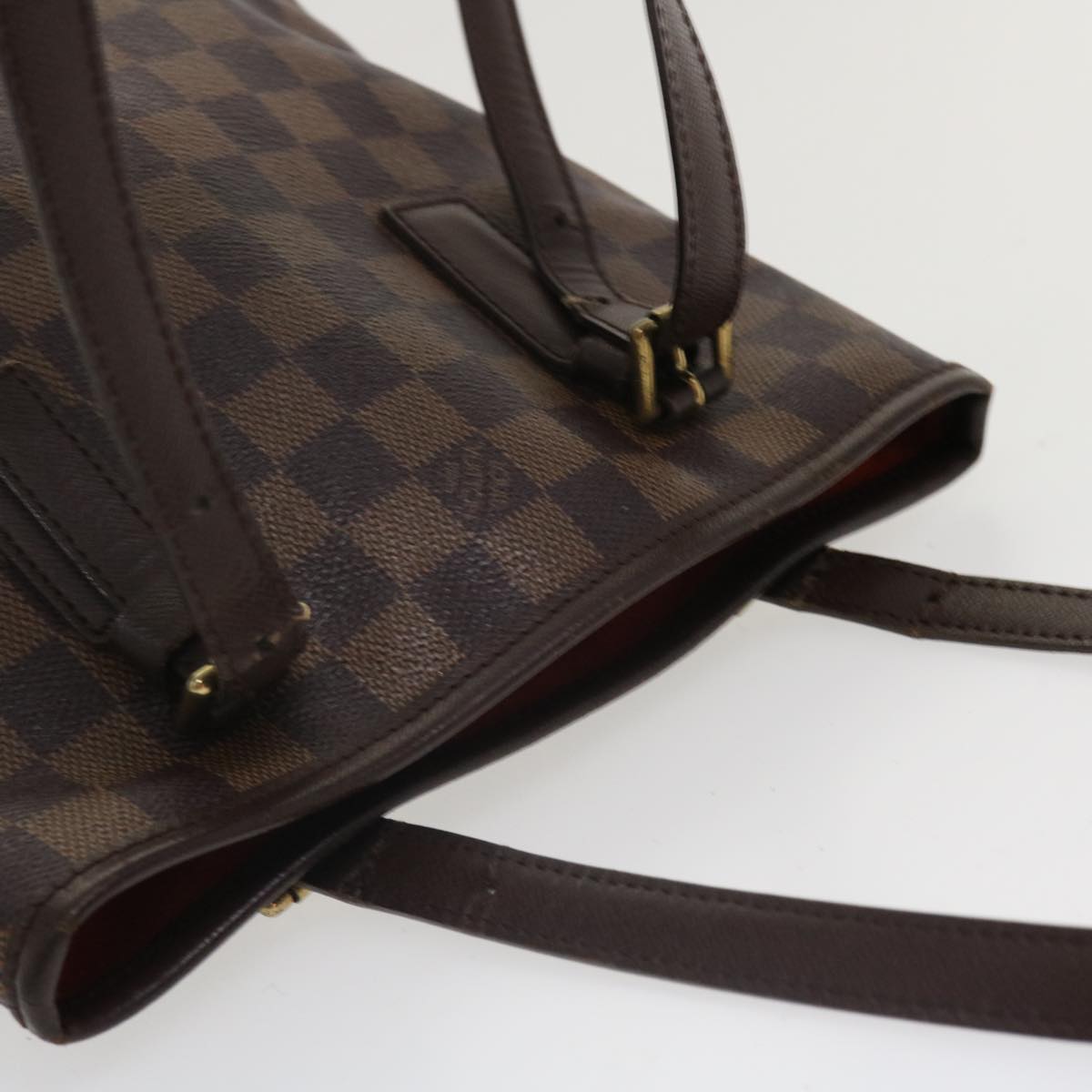LOUIS VUITTON Damier Ebene Marais Shoulder Bag N42240 LV bs3895
