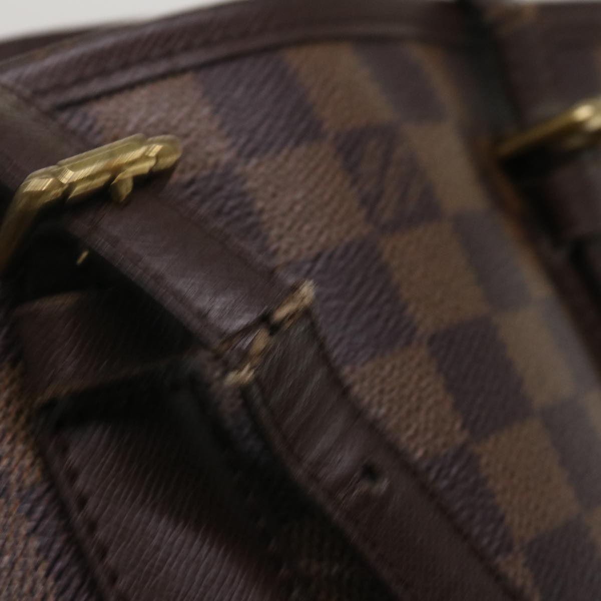 LOUIS VUITTON Damier Ebene Marais Shoulder Bag N42240 LV bs3895