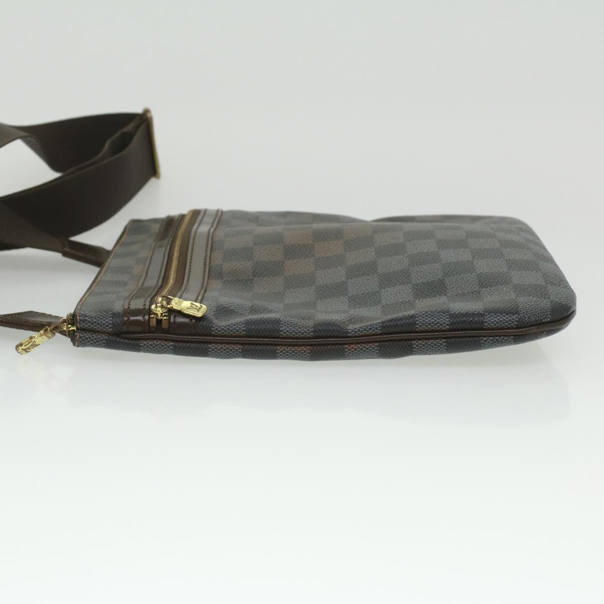 LOUIS VUITTON Damier Ebene Pochette Bosphore Shoulder Bag N51111 LV bs3896