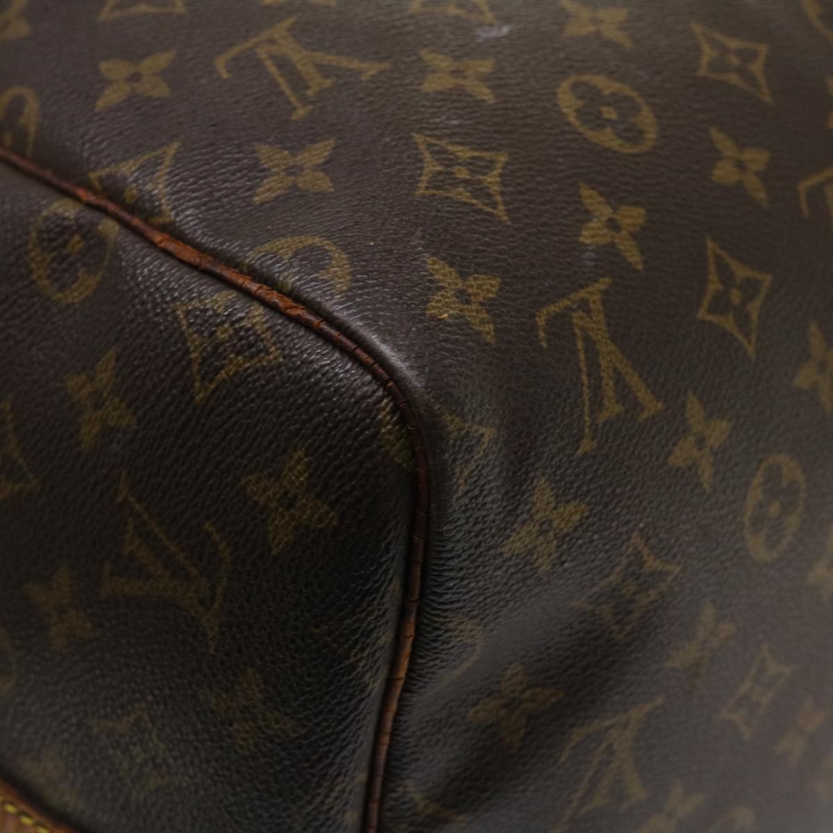 LOUIS VUITTON Monogram Keepall Bandouliere 55 Boston Bag M41414 LV bs3945