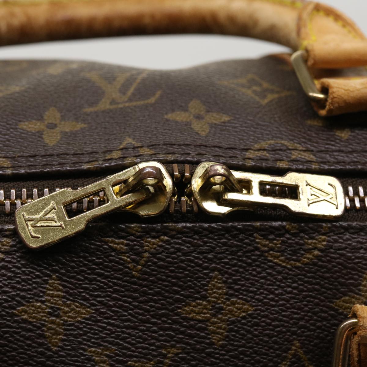 LOUIS VUITTON Monogram Keepall Bandouliere 55 Boston Bag M41414 LV bs3945