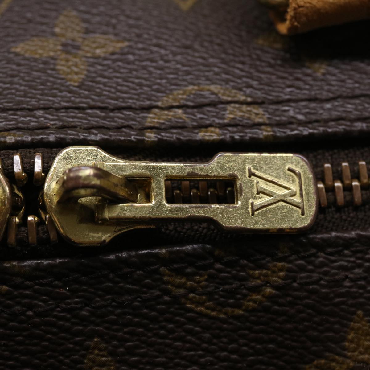 LOUIS VUITTON Monogram Keepall Bandouliere 55 Boston Bag M41414 LV bs3945
