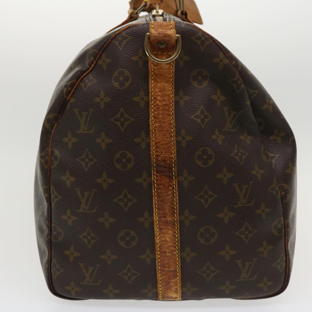 LOUIS VUITTON Monogram Keepall Bandouliere 55 Boston Bag M41414 LV bs3945