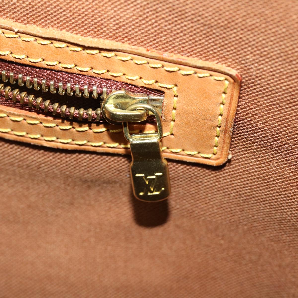 LOUIS VUITTON Monogram Cabas Mezzo Tote Bag M51151 LV bs3952