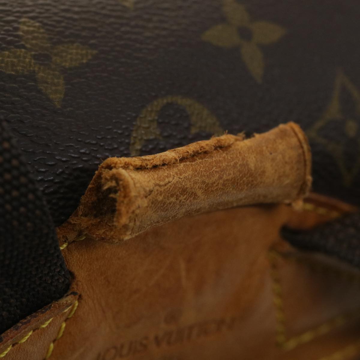 LOUIS VUITTON Monogram Montsouris GM Backpack M51135 LV bs4021