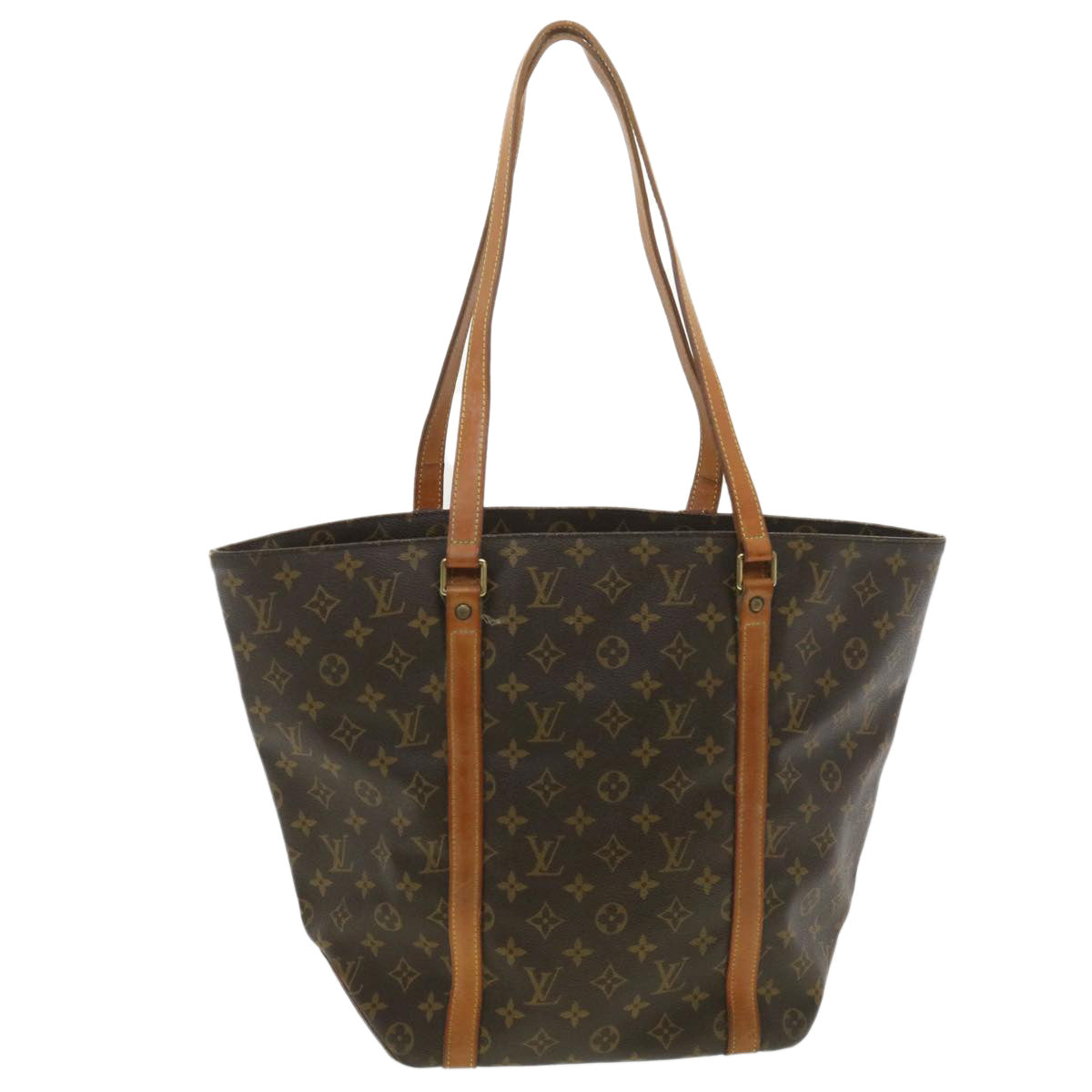 LOUIS VUITTON Monogram Sac Shopping Tote Bag M51108 LV bs4083