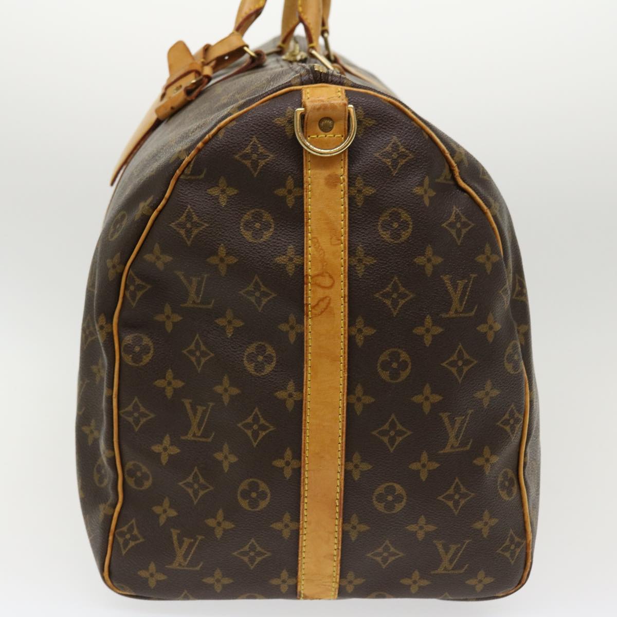 LOUIS VUITTON Monogram Keepall Bandouliere 60 Boston Bag M41412 LV bs4176