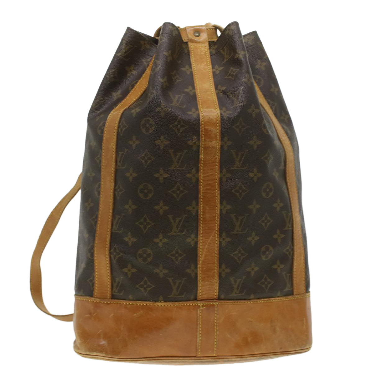 LOUIS VUITTON Monogram Randonnee GM Shoulder Bag M42244 LV bs4196