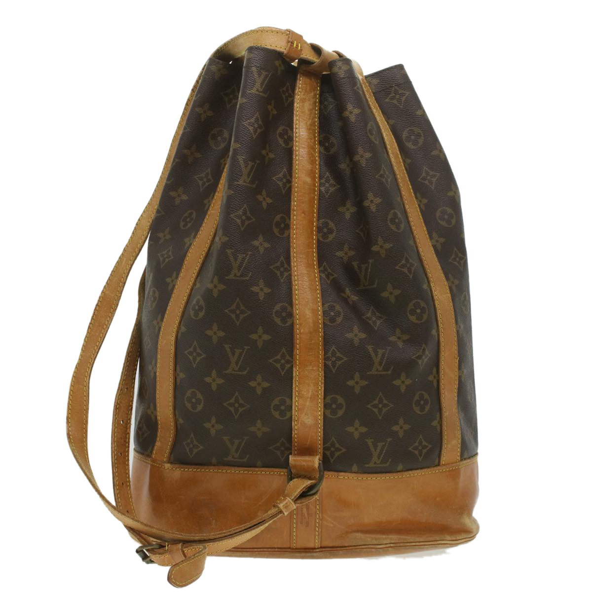 LOUIS VUITTON Monogram Randonnee GM Shoulder Bag M42244 LV bs4196