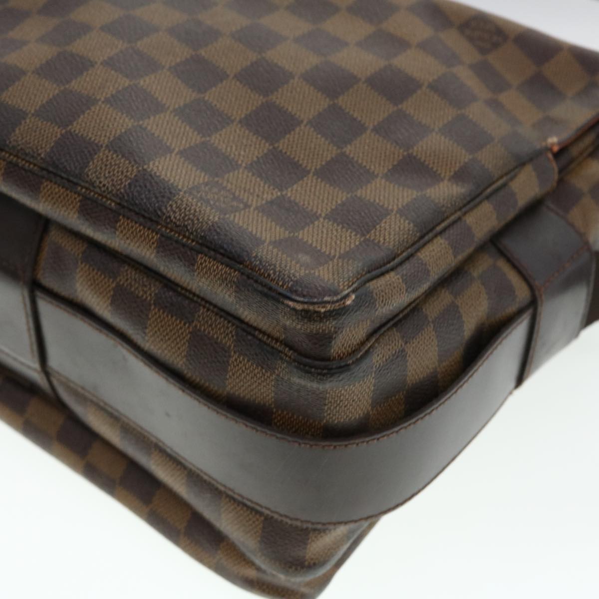 LOUIS VUITTON Damier Ebene Naviglio Shoulder Bag N45255 LV bs4258