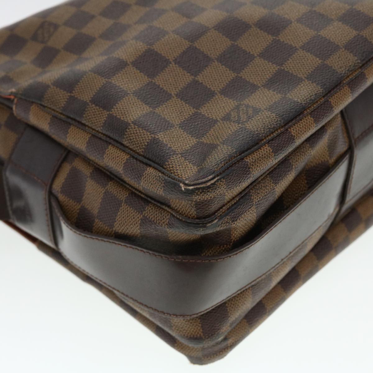 LOUIS VUITTON Damier Ebene Naviglio Shoulder Bag N45255 LV bs4258