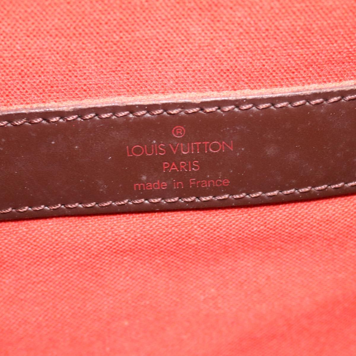 LOUIS VUITTON Damier Ebene Naviglio Shoulder Bag N45255 LV bs4258