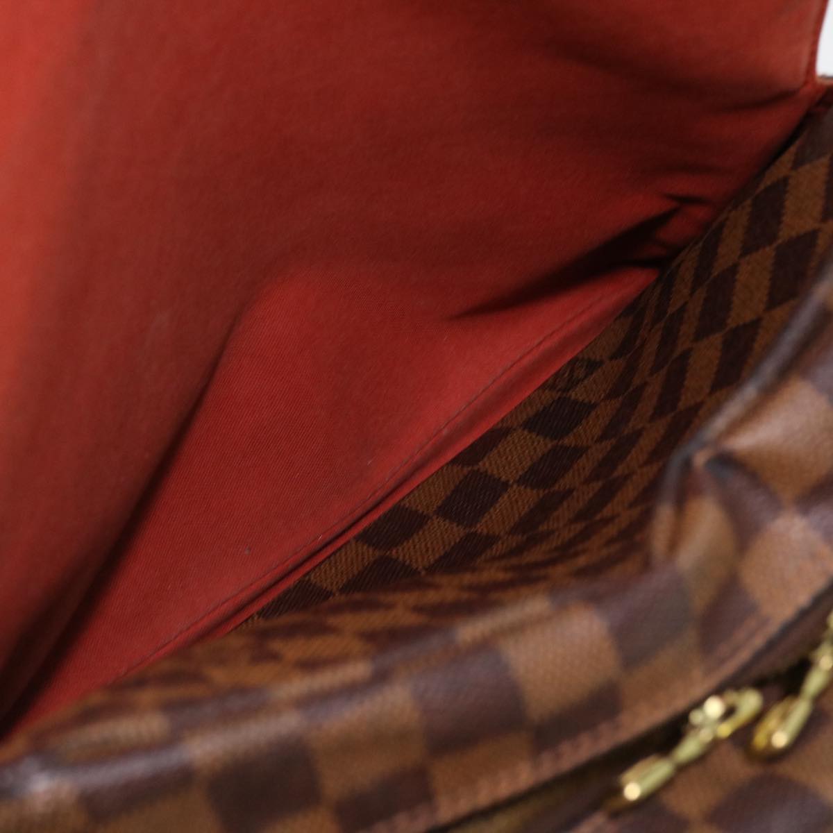 LOUIS VUITTON Damier Ebene Naviglio Shoulder Bag N45255 LV bs4258