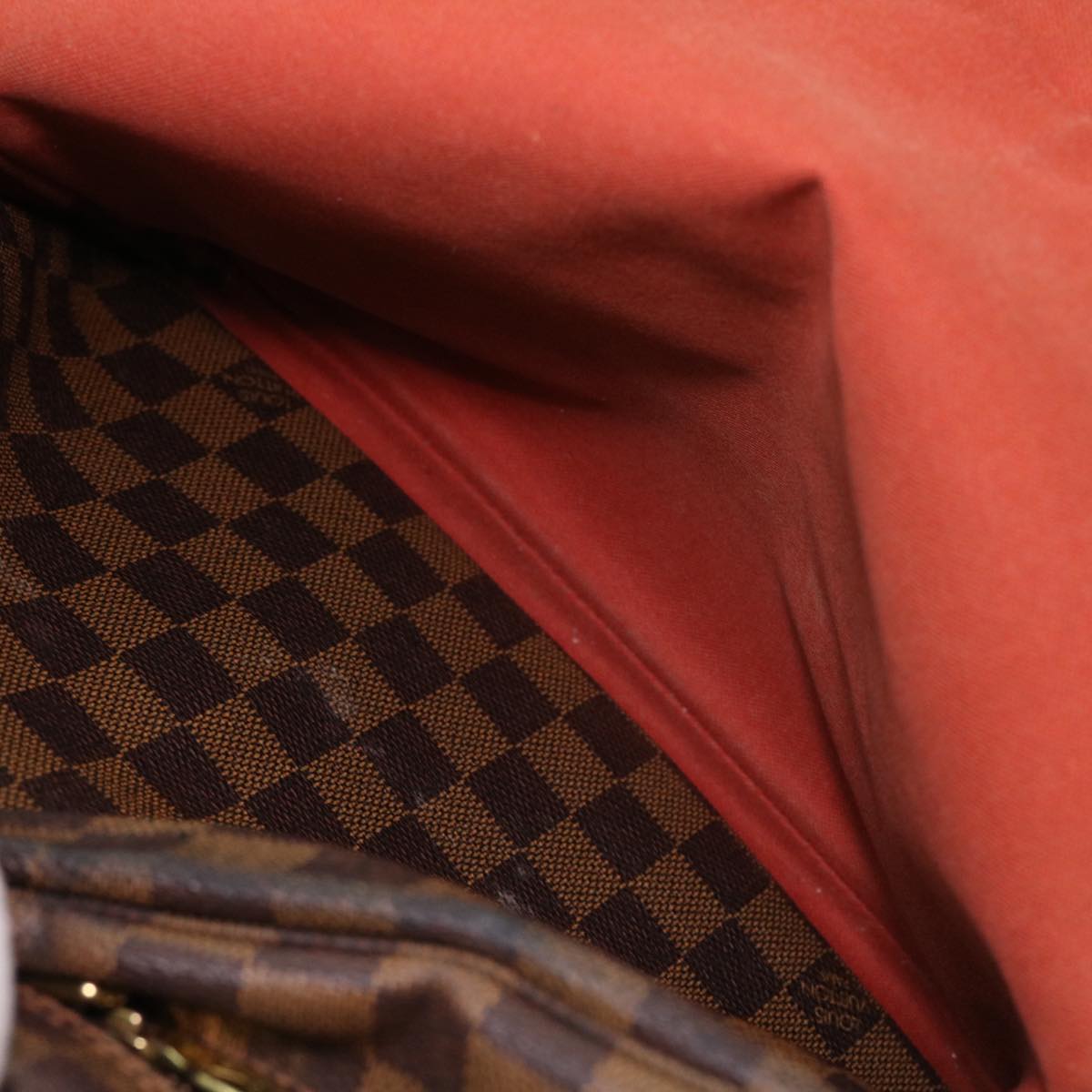 LOUIS VUITTON Damier Ebene Naviglio Shoulder Bag N45255 LV bs4258