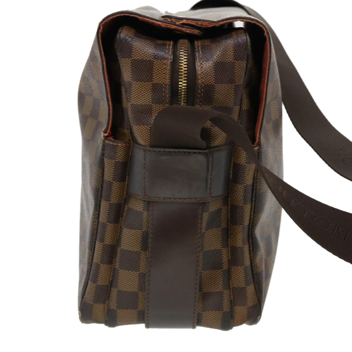 LOUIS VUITTON Damier Ebene Naviglio Shoulder Bag N45255 LV bs4258