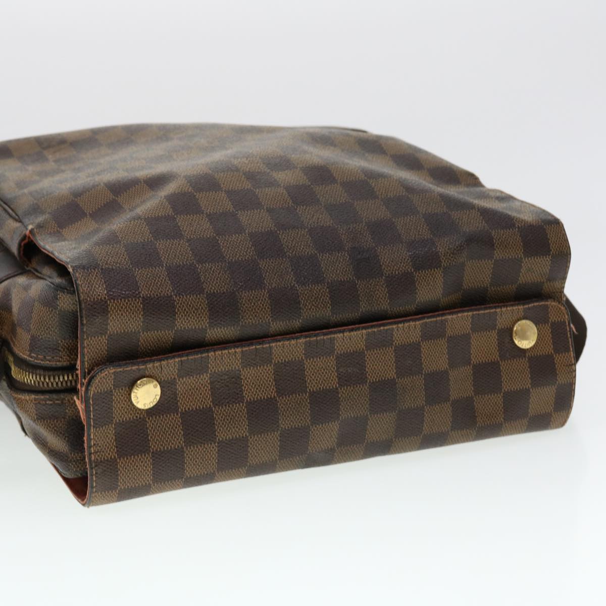 LOUIS VUITTON Damier Ebene Naviglio Shoulder Bag N45255 LV bs4258