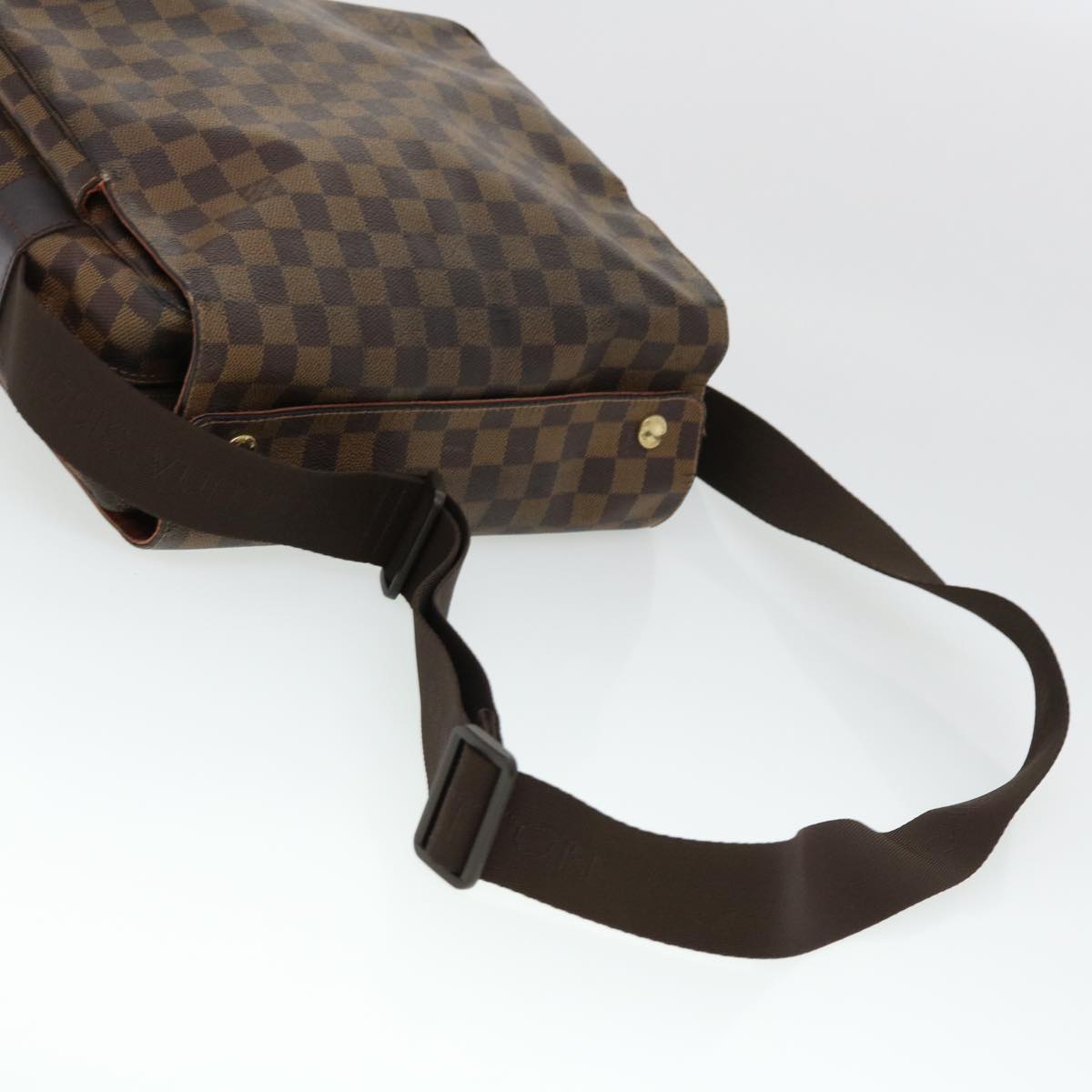 LOUIS VUITTON Damier Ebene Naviglio Shoulder Bag N45255 LV bs4258