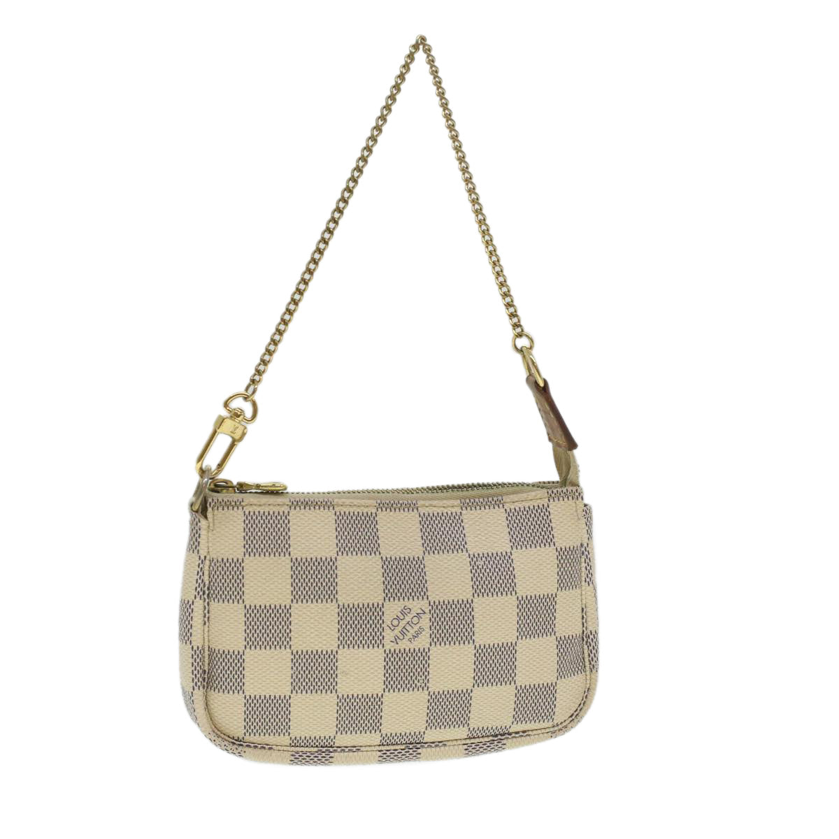 LOUIS VUITTON Damier Azur Mini Pochette Accessoires Pouch N58010 LV bs4295