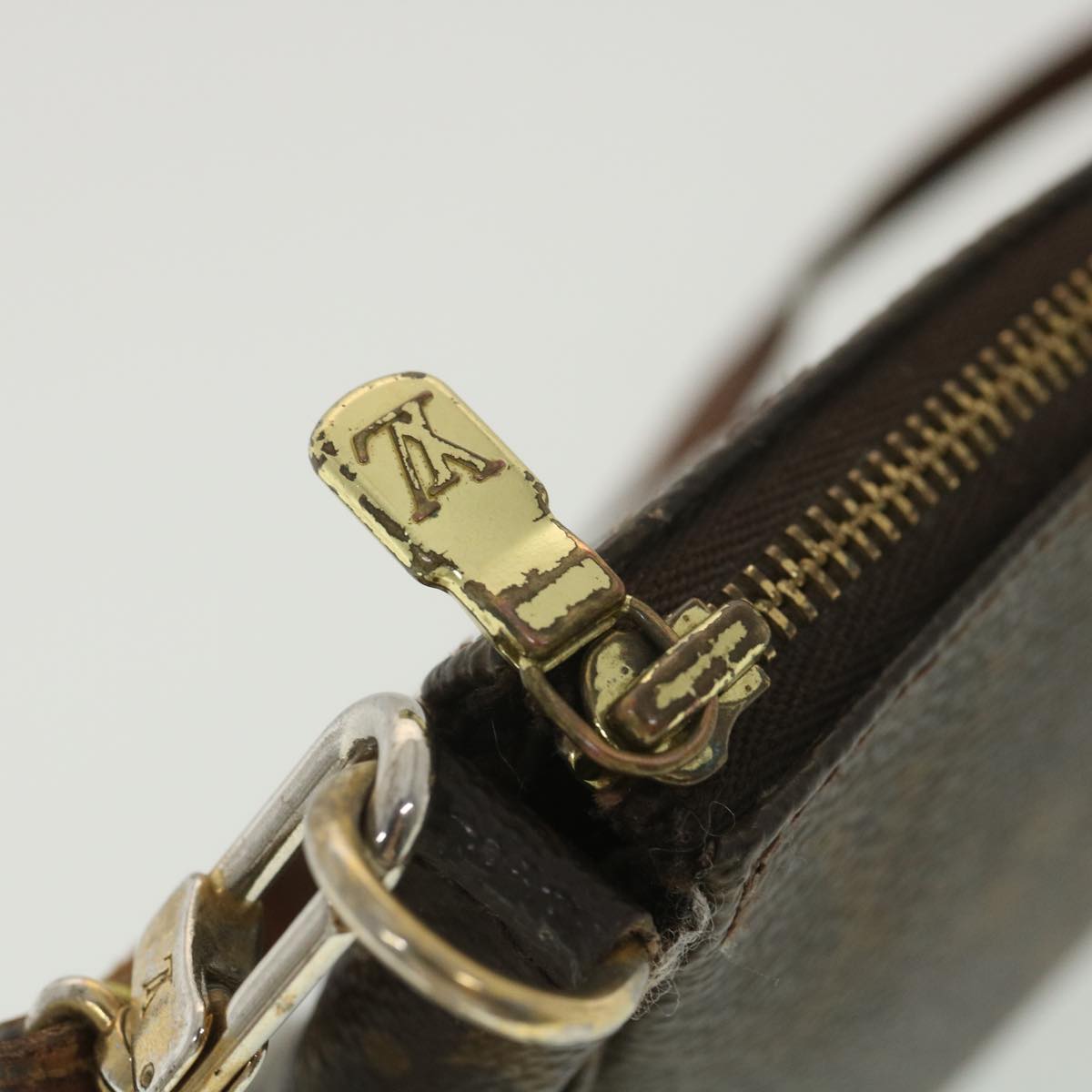 LOUIS VUITTON Monogram Pochette Accessoires Pouch M51980 LV bs4457